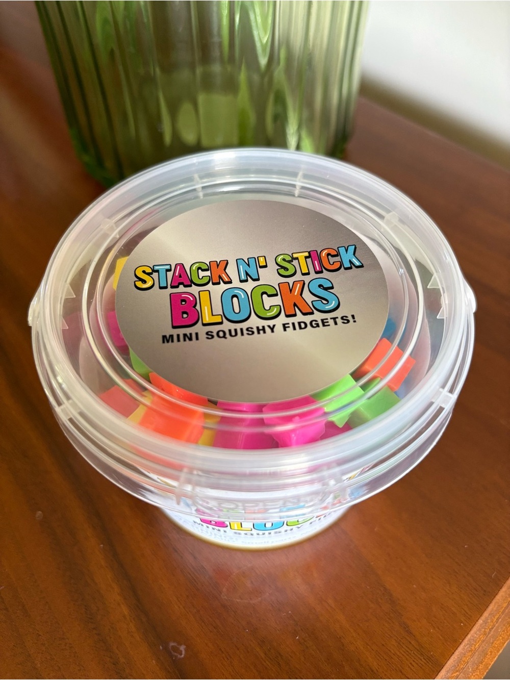 Viral Rare Crazy Fun Stack N' Stick Blocks Mini Squishy Fidgets - Picture 3 of 7